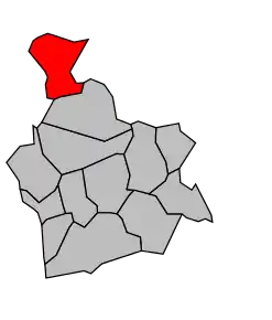 Cantonul Le Bourget în cadrul arondismentului