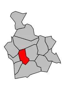 Cantonul Romainville în cadrul arondismentului