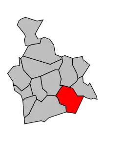 Cantonul Rosny-sous-Bois în cadrul arondismentului
