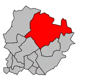 Cantonul Luzarches în cadrul arondismentului