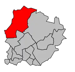 Cantonul Viarmes în cadrul arondismentului