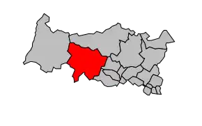 Cantonul Vigny în cadrul arondismentului