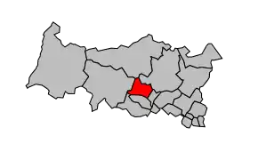 Cantonul Cergy-Nord în cadrul arondismentului