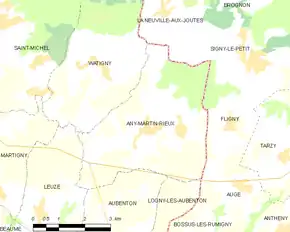 Poziția localității Any-Martin-Rieux