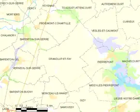 Poziția localității Grandlup-et-Fay