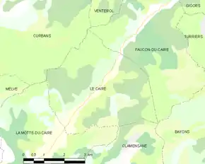 Poziția localității Le Caire