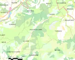 Poziția localității Faucon-du-Caire