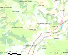 Poziția localității Vitrolles