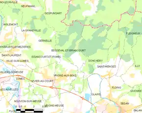 Poziția localității Bosseval-et-Briancourt