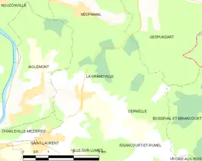 Poziția localității La Grandville