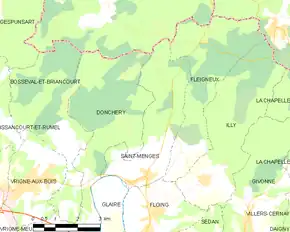 Poziția localității Saint-Menges