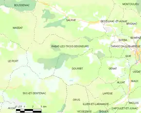 Poziția localității Rabat-les-Trois-Seigneurs