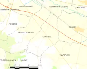 Poziția localității Laurabuc