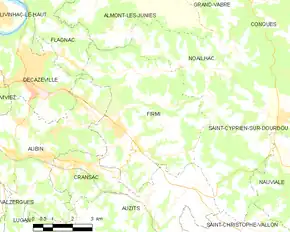 Poziția localității Firmi