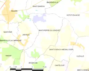 Poziția localității Saint-Pierre-du-Jonquet