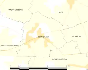 Poziția localității Sommervieu