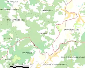 Poziția localității La Barde