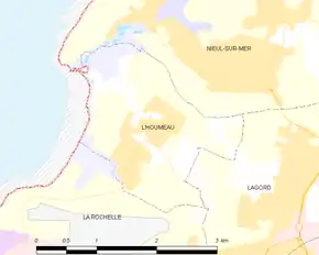 Poziția localității L'Houmeau