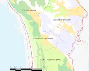 Poziția localității Le Grand-Village-Plage