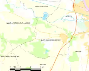Poziția localității Saint-Hilaire-de-Court