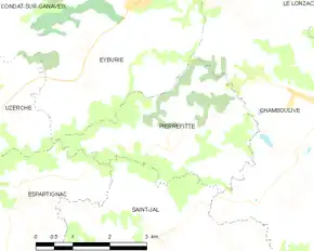 Poziția localității Pierrefitte