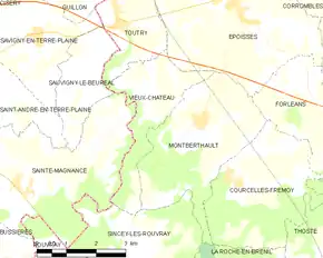 Poziția localității Vieux-Château