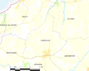 Poziția localității La Bouillie