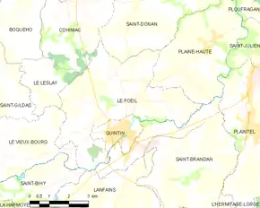 Poziția localității Le Fœil