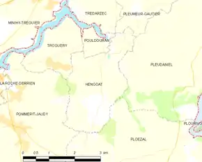 Poziția localității Hengoat