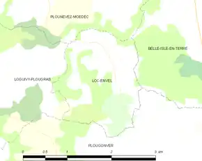Poziția localității Loc-Envel