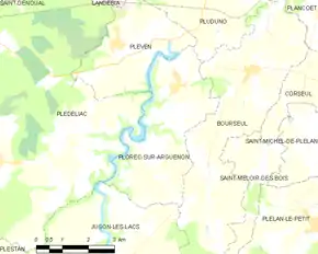 Poziția localității Plorec-sur-Arguenon