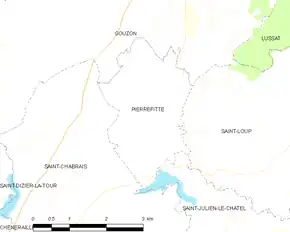 Poziția localității Pierrefitte