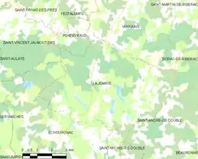 Poziția localității La Jemaye