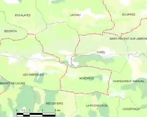 Poziția localității Montfroc