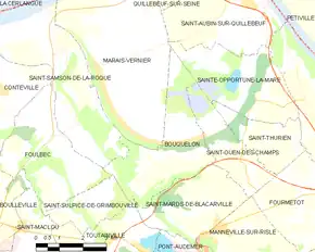 Poziția localității Bouquelon