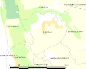 Poziția localității Thierville