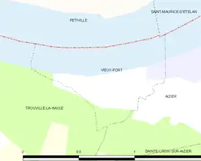 Poziția localității Vieux-Port