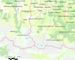 Poziția localității Oô