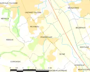 Poziția localității Pompertuzat
