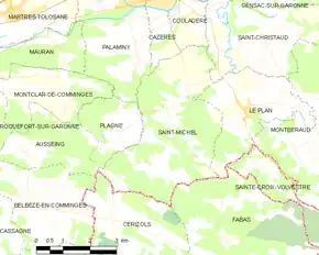 Poziția localității Saint-Michel