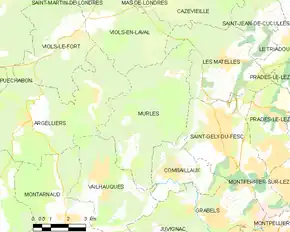 Poziția localității Murles