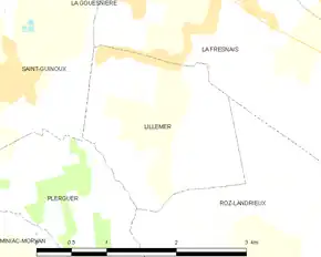 Poziția localității Lillemer