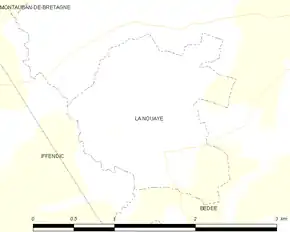Poziția localității La Nouaye