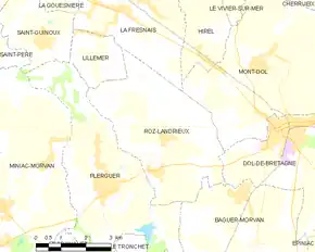 Poziția localității Roz-Landrieux