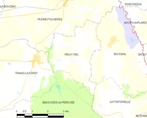 Poziția localității Vieux-Viel
