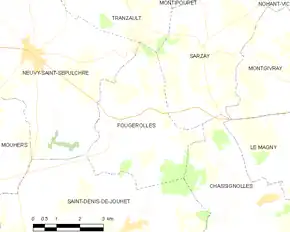 Poziția localității Fougerolles