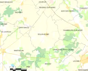 Poziția localității Dolus-le-Sec