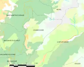 Poziția localității Chamrousse