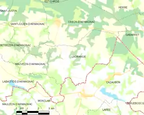 Poziția localității Lagrange