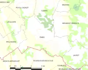 Poziția localității Pimbo